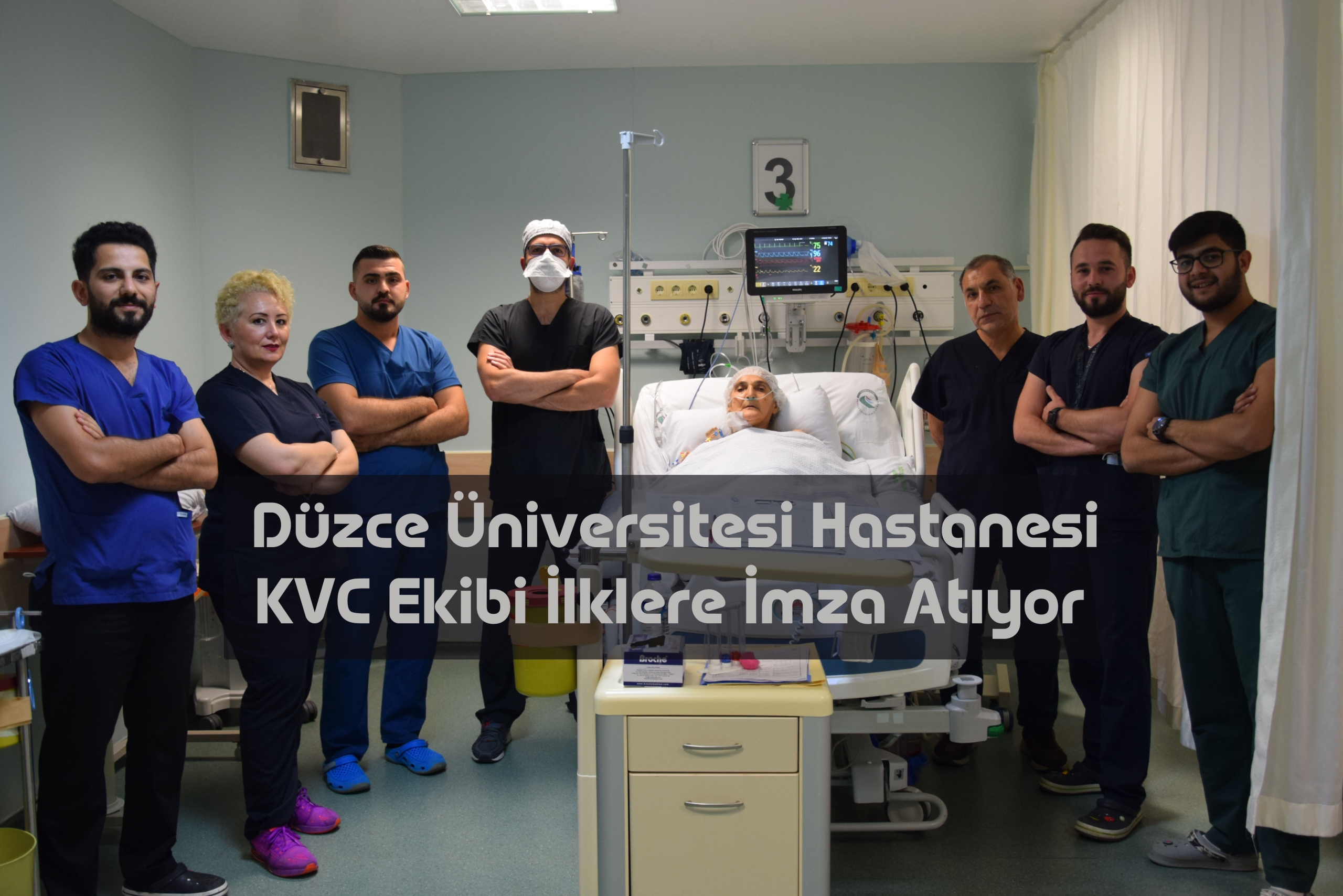 Düzce Üniversitesi Hastanesi Kalp Damar Cerrahisi Ekibi