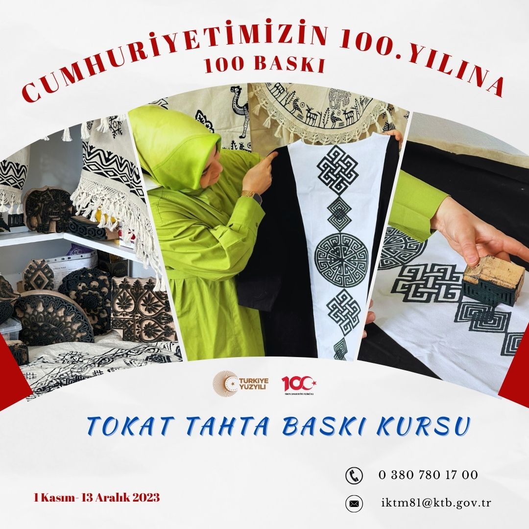 TOKAT TAHTA BASKI KURSU (2)