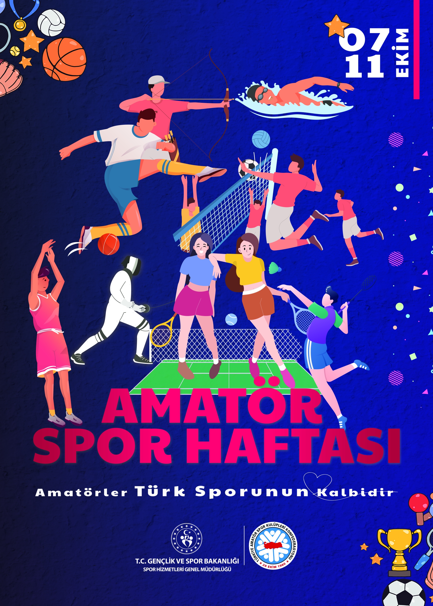 amatör spor haftası afiş